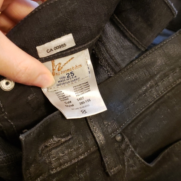 COH waxed Ava straight leg jeans 25 - Picture 5 of 5